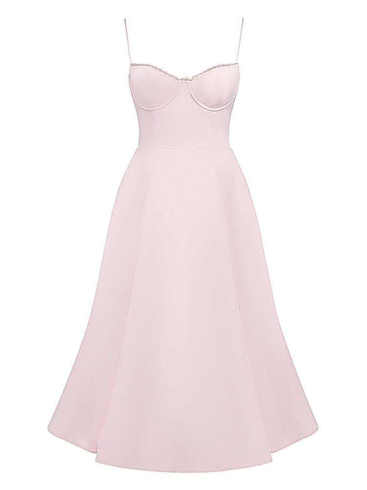 Ballerina Pink Midi Dress