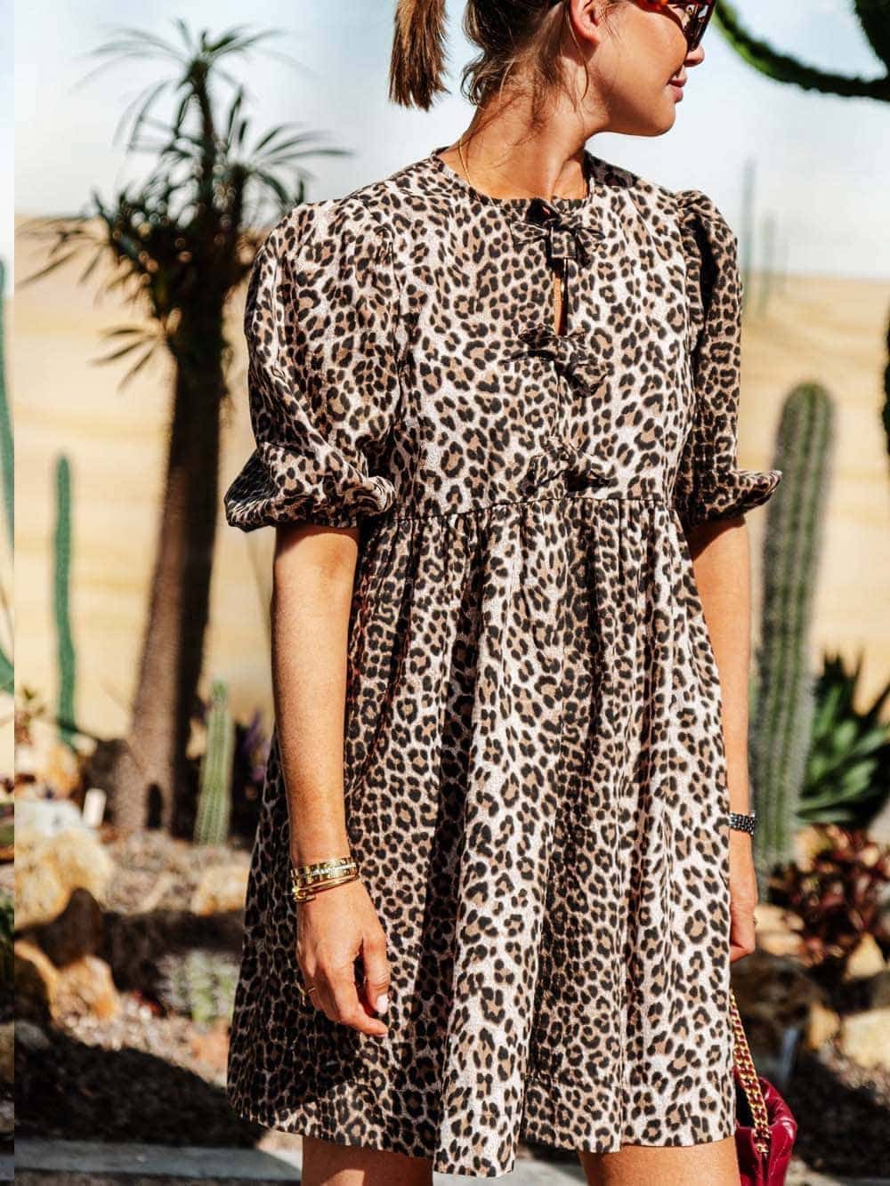 (SOLD OUT) Freya Dress Leopard