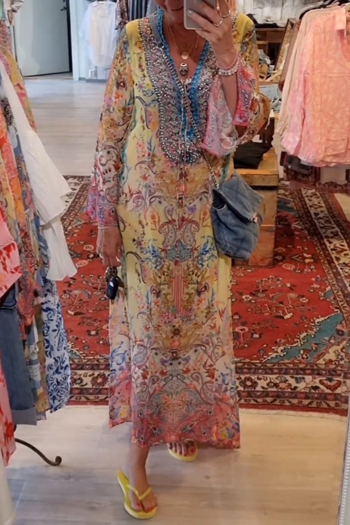 Women's Casual Resort Printed Dress